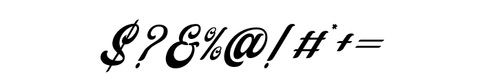 DDHewlena-Italic Font OTHER CHARS