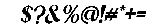 DE TOOREIT Italic Font OTHER CHARS