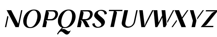 DE TOOREIT Italic Font UPPERCASE