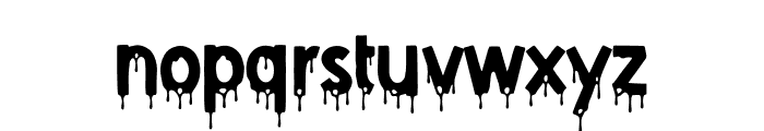 DEADLY POISON I Font LOWERCASE