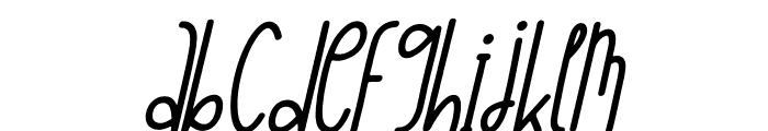 DEAR HONEY Italic Font LOWERCASE