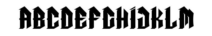 DEATH DIRTY Font LOWERCASE
