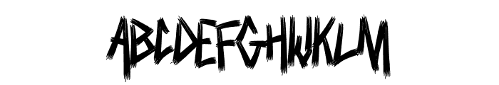DEATHPORTAL Font LOWERCASE