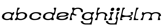 DEFAULT SYSTEM Italic Font LOWERCASE