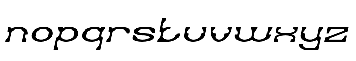 DEFAULT SYSTEM Italic Font LOWERCASE