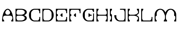 DEFAULT SYSTEM-Light Font UPPERCASE