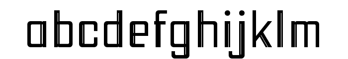 DEICHO-ExtraLight Font LOWERCASE