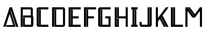 DEICHO-Light Font UPPERCASE