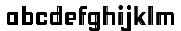 DEICHO-SemiBold Font LOWERCASE