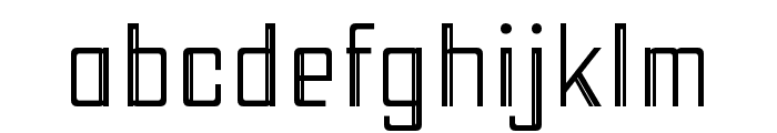 DEICHO-Thin Font LOWERCASE