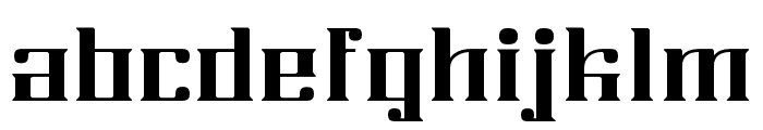 DEJA Medium Font LOWERCASE