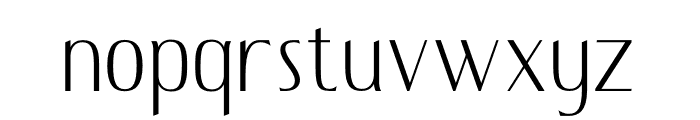 DELUXES Font LOWERCASE