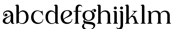 DEMONATHEGUNTER-Regular Font LOWERCASE