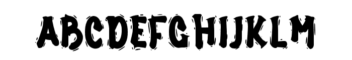 DENHAG Font UPPERCASE