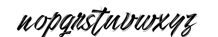 DESTROIT Font LOWERCASE