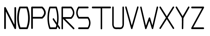 DHERKUKU Font UPPERCASE