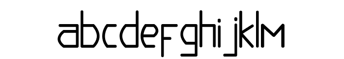 DHERKUKU Font LOWERCASE