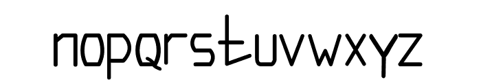 DHERKUKU Font LOWERCASE