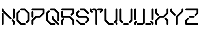 DIGITAL CURRENCY Font UPPERCASE