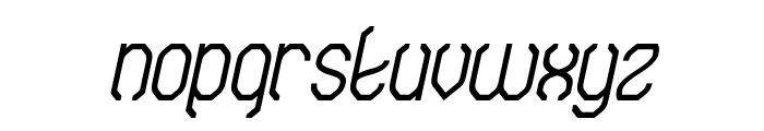 DIGITAL REVOLUTION Italic Font LOWERCASE