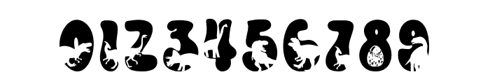 DINOSAUR GROOVY Font OTHER CHARS