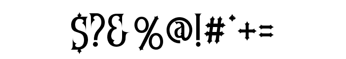 DIOMECA-Regular Font OTHER CHARS