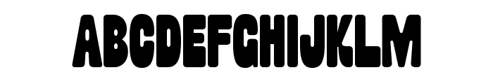 DKS Groovezilla Condensed Font UPPERCASE