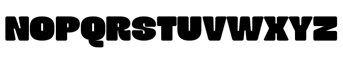 DKS Groovezilla Extra Expanded Font UPPERCASE