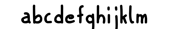 DOLPINE Font LOWERCASE