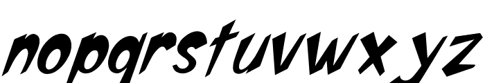 DOMYNIQ CRUSH Italic Font LOWERCASE