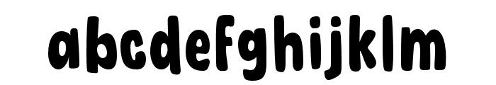 DONGTAO-Regular Font LOWERCASE