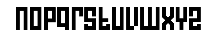 DOUBLE SQUARE DOWN Font LOWERCASE