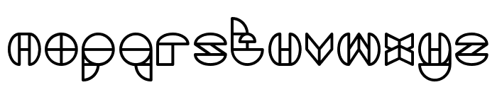 DRAGON FLY Font LOWERCASE