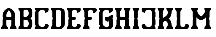 DRAGON FORCES Bold Font UPPERCASE