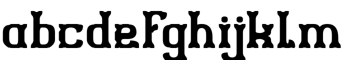 DRAGON FORCES Bold Font LOWERCASE