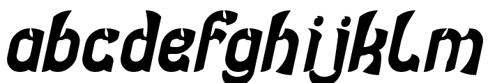 DRAGON SLAYER Bold Italic Font LOWERCASE