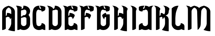 DRAGON SLAYER Bold Font UPPERCASE