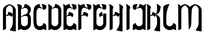 DRAGON SLAYER-Light Font UPPERCASE