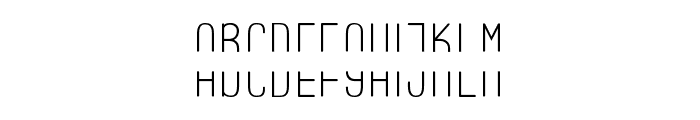 DREAM NIGT1 Font LOWERCASE