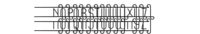 DREAM NIGT3 Font LOWERCASE