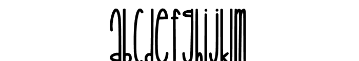 DRFlamingoThick Font LOWERCASE