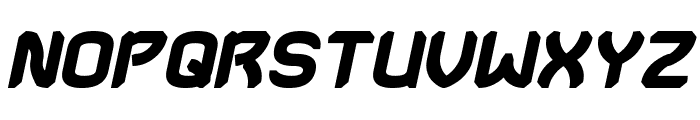 DRIFT SPACE Bold Italic Font UPPERCASE