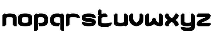 DRIFT SPACE Bold Font LOWERCASE