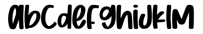 DRThickandCurvy Font UPPERCASE