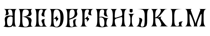 DST Elvaqir Allcaps Font LOWERCASE