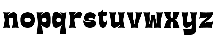 DT Baretro Bold Font LOWERCASE