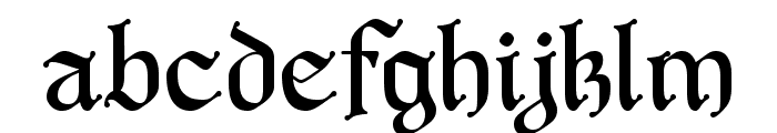 DT Forsaken Font LOWERCASE