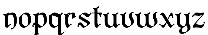 DT Forsaken Font LOWERCASE