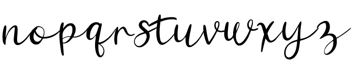 DTC Cottage Style Font LOWERCASE