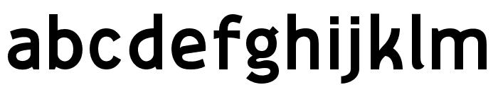 DUBAISUMMER-Regular Font LOWERCASE